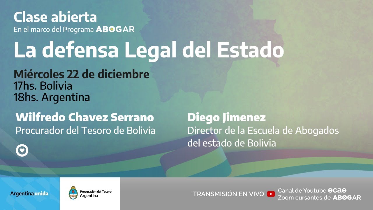 La defensa legal del Estado
