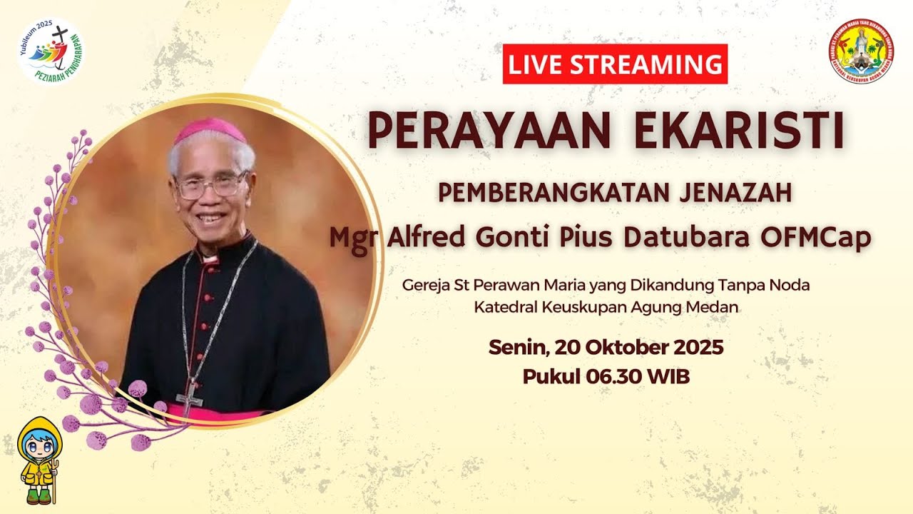 PERAYAAN EKARISTI PEMBERANGKATAN MGR ALFRED GONTI PIUS DATUBARA, OFMCAP
