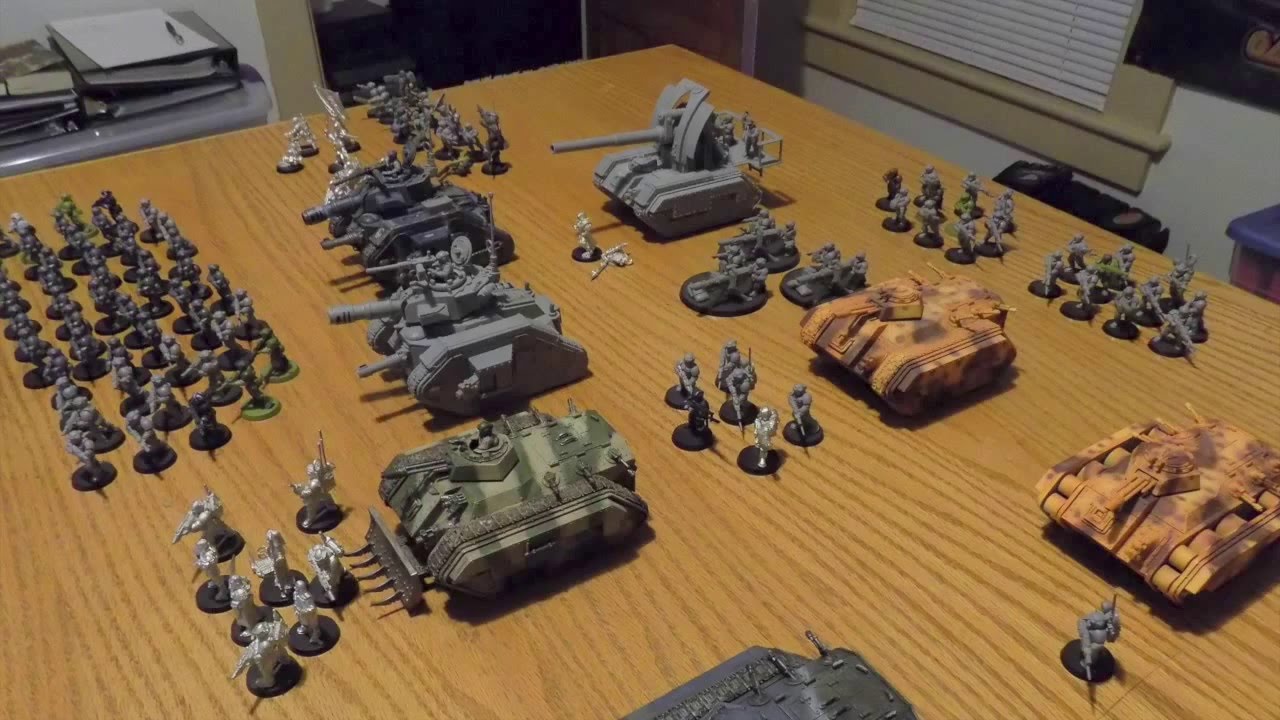 Designing my Cadian Astra Militarum Army 