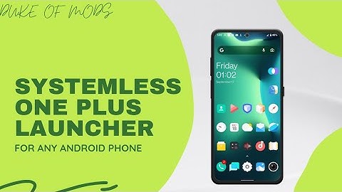 Install Systemless One Plus Launcher For Any Android Phone | One Plus Launcher For Any Android