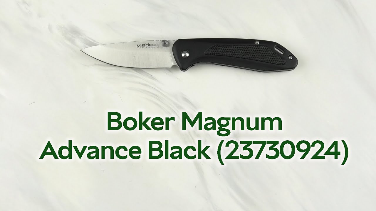 Розпаковка Boker Magnum Advance Black (23730924)