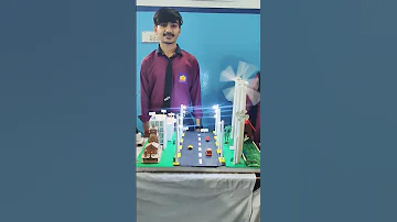 Wind Meal Pawan Chakki Science Model Exhibition Studymotivation Practical Nasa Isro 