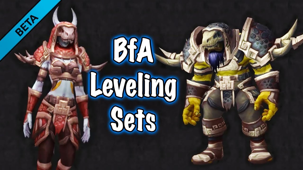Jessiehealz - BfA Questing & Leveling Transmog Sets (Beta)