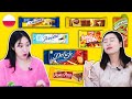 Korean Girls Try 'Polish Snacks' for the first time