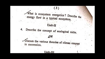 Msc. Botany 3rd Semester question paper (2017-2022)ABVV- Bilaspur