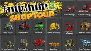 No DLC? Complete Shop Tour of Farming Simulator 26 Mobile (Android, iOS) screenshot 2