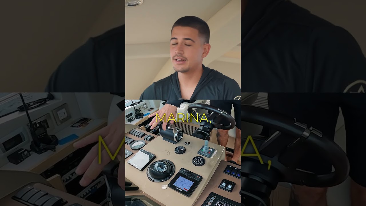 How to dock an 80ft Yacht with the youngest captain in Miami! Ready for part 2?