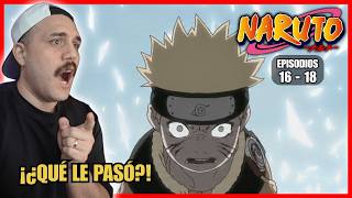 ¡NARUTO DESPERTÓ EL CHAKRA DEL ZORRO DE NUEVE COLAS! 🤯 | Reacción a NARUTO Ep. 16-18
