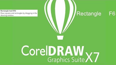 Rectangle Tool in Corel draw || Learn Corel draw