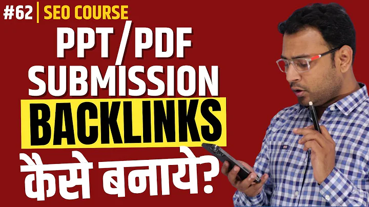 SEO İçin PPT/ PDF Backlinkleri Nasıl Oluşturulur?