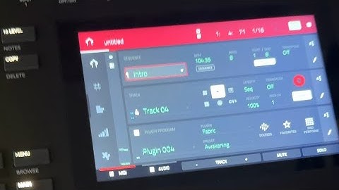 Akai Key 61 :  Song Mode