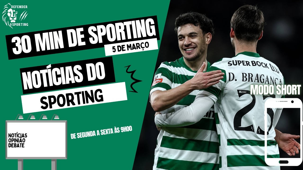30 MIN DE SPORTING 05/03/26 (MODO SHORT) 🟢 📱