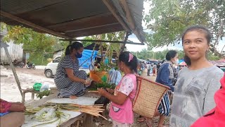 Pasar dayak di pedalaman kalimantan tengah suku dayak katingan desa tewang darayu