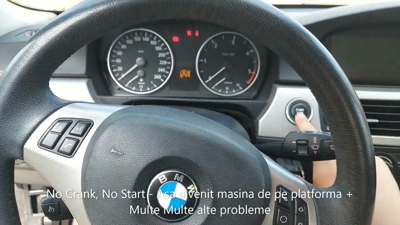 📍 BMW Seria 3 E90 318D M47 Belgia 💢 ☣️ Mașina a venit pe platformă, no crank, no start. Rezolvare ✅