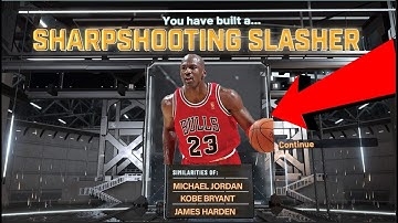 NBA 2K20 BEST ISO TRIPLE ARCHETYPE SLASHER SHARPSHOOTER BUILD - MICHAEL JORDAN BUILD! BEST PG BUILD