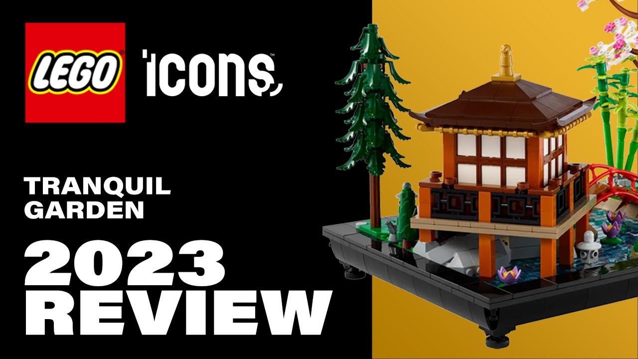 Lego Icons Tranquil Garden 10315 Review - The best looking lego