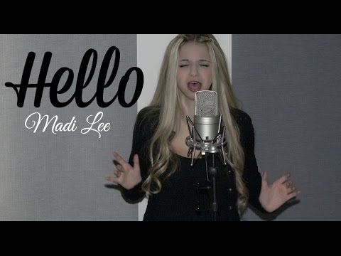 Hello - Adele (Madi Lee Official Cover Video) - YouTube