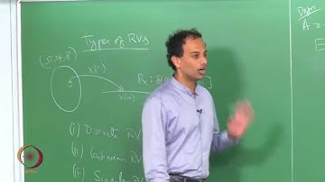 Mod-01 Lec-17 TYPES OF RANDOM VARIABLES