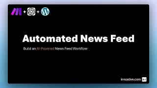 Automated News Feed screenshot 1
