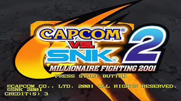 Capcom Vs  SNK 2 Millionaire Fighting 2001 | SEGA NAOMI | HD | DEMUL EMULATOR
