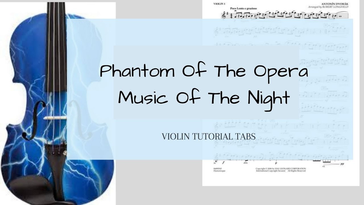 Phantom Of The Opera - Music Of The Night - YouTube