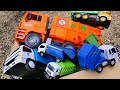 Garbage Truck Model Collection From the Box Review & Drive A Steep Hill !!