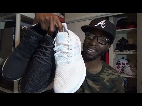 Adidas Yeezy 350 VS Ultra VS NMD Comparison - YouTube