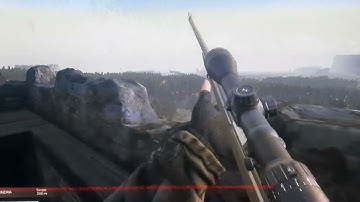 DayZ 800m moving target sniping