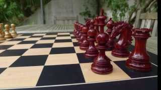 Wellington Staunton - A very beautiful chess set