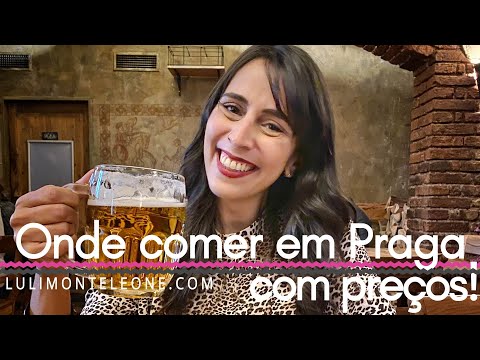 Onde comer em Praga, República Tcheca (com preços!)! 🍺  Where to eat in Prague!