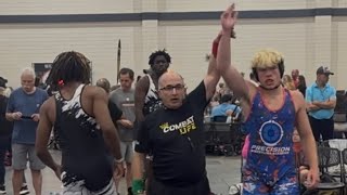 ‘26 Southern Throne - HS Duals 195lb - Ryan Leaphart (Precision Wrestling) vs K. McCollum (NPWC)