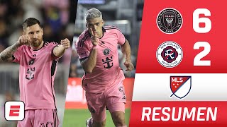 Thumbnail for IMPARABLES Lionel MESSI marca HAT TRICK. DOBLETE de Luis SUÁREZ. INTER MIAMI hace HISTORIA en la MLS