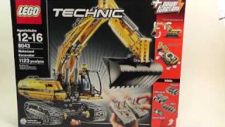 Lego Technic Motorized Excavator #8043 Lego Technic Motorized Excavator #8043