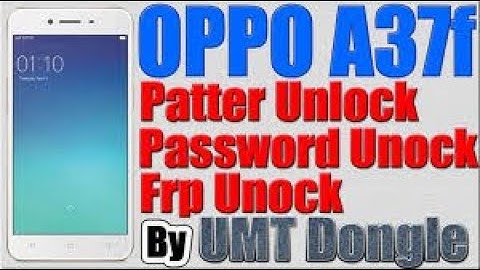 Oppo A37f Flashing By UMT 6 8