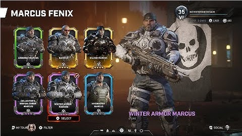 Gears 5 Winter Armor Marcus Gameplay