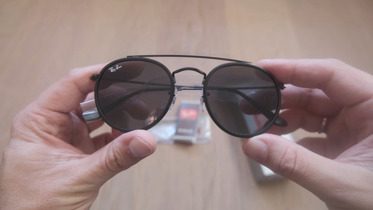 ray ban round double bridge remix