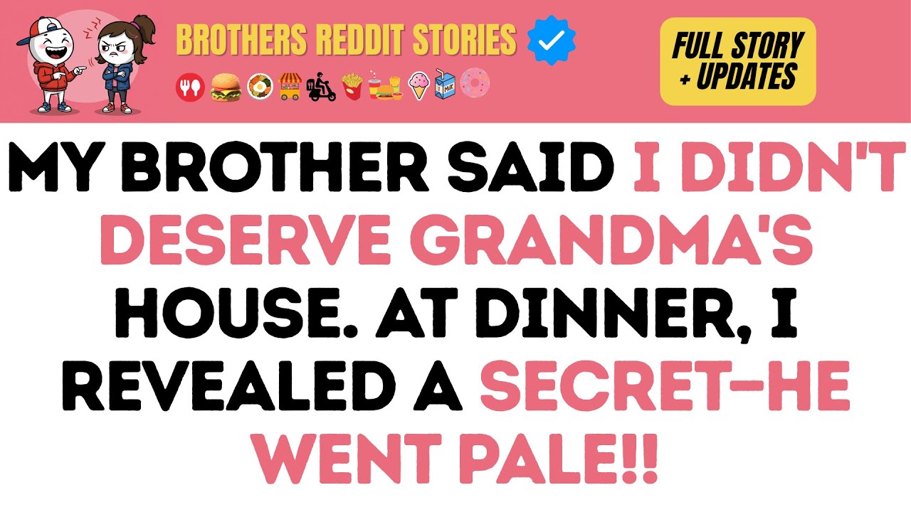 Мой брат сказал, что я не заслуживаю бабушкиного дома. За ужином я раскрыла ему секрет — он ПОБЛЕ...