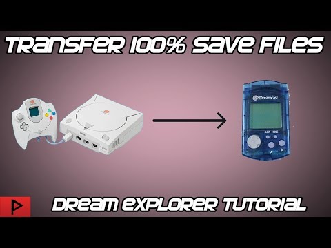 Easily Transfer Dreamcast Save Files to VMU - Dream Explorer Tutorial (2019)