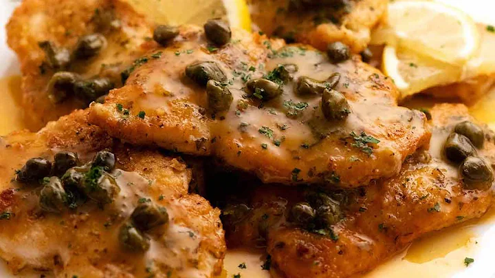 Chicken Piccata (Pan seared chicken breast with Lemon Butter Caper Sauce)