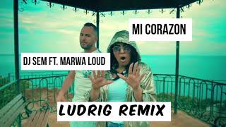 DJ Sem ft. Marwa Loud - Mi Corazon (Ludrig Remix) Resimi