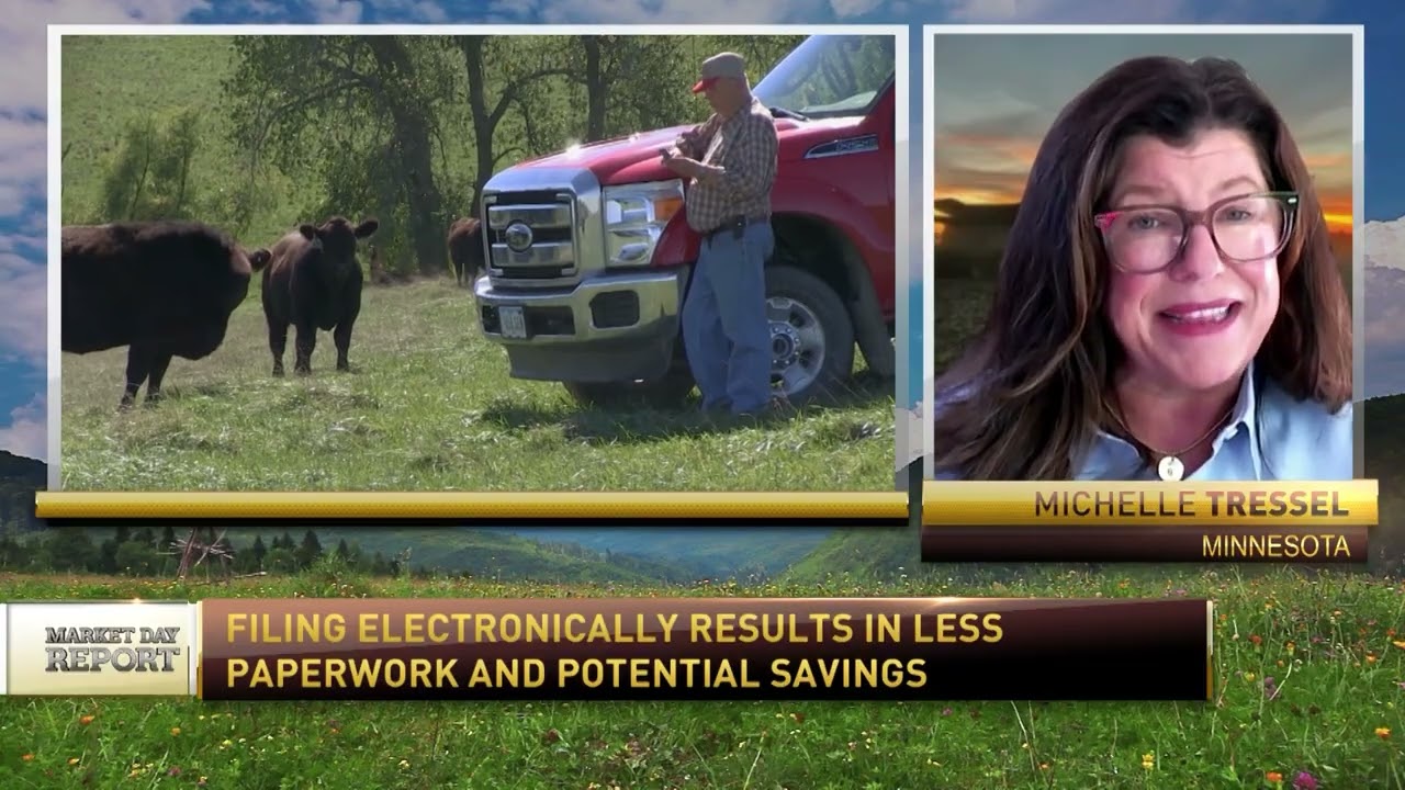Michelle Tressel, CEO of MyAgData, Talks Digital Acreage Reporting on RFD-TV Market Day Report