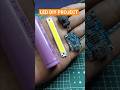 mini DC torch rechargeable DIY project mini led light inovation #shorts