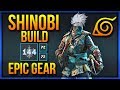 for honor shinobi epic gear build 144 max gear stats kakashi the copy cat ninja