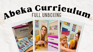 Watch Us Unbox $1,400 of Abeka Curriculum That We Got For FREE!