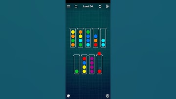 Ball Sort Puzzle - Color Sorting Games Level 34 Walkthrough Solution Android/iOS