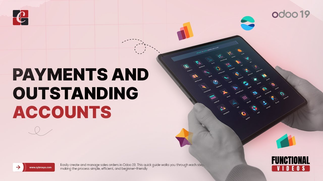 Платежи и непогашенные счета | Бухгалтерский учет Odoo | Советы по Odoo 19 | Функциональные руков...