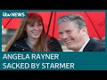 Keir Starmer sacks Angela Rayner as Labour party chair after election results | ITV News