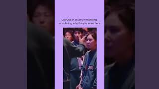 DevOps in a Scrum meeting