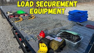 What I use to secure my loads on my hotshot gooseneck trailer