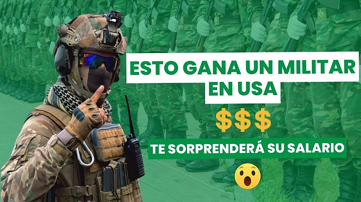 🧐💲🎖¿Cuánto gana un militar en Estados Unidos? 🎖🧐💰